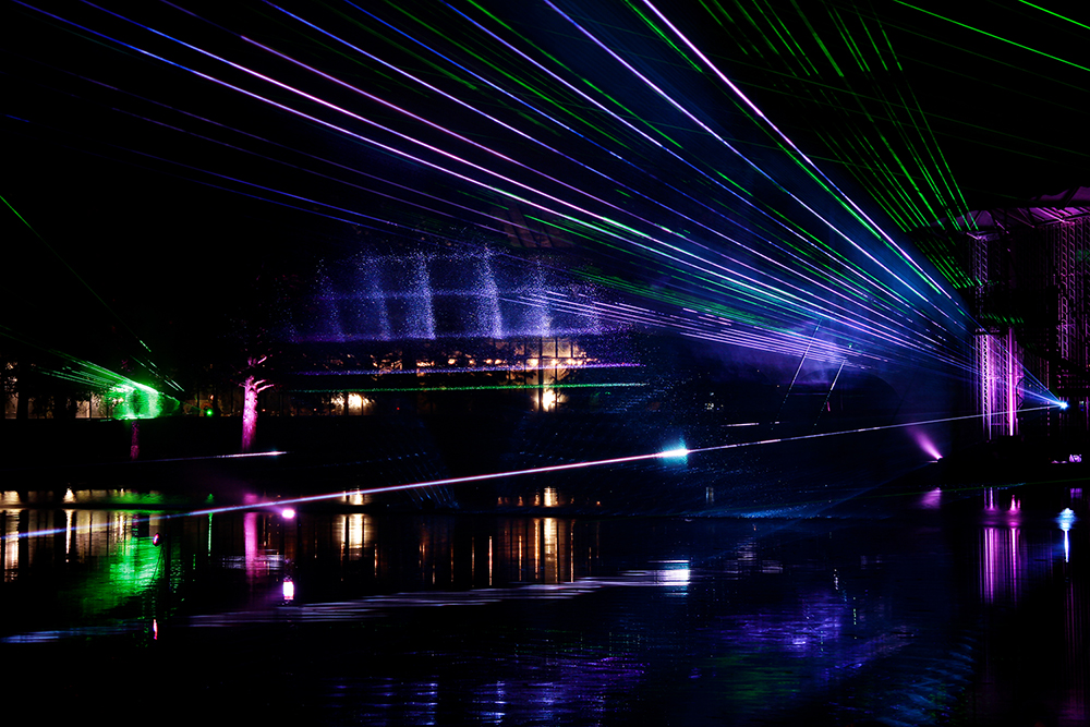 Laser-Show Arcen 2