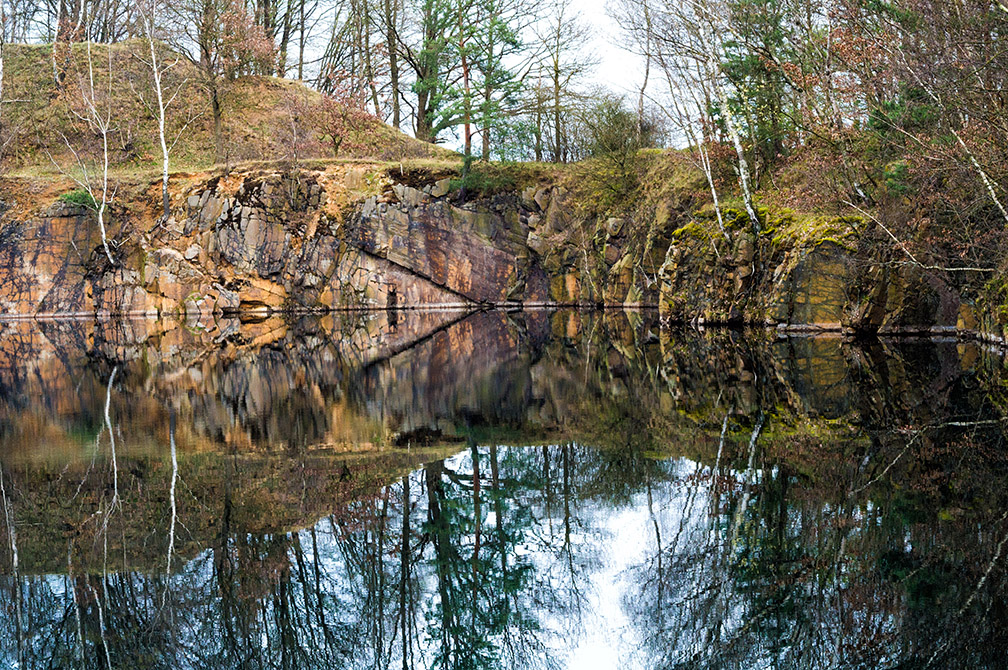 Steinbruch Ammelshain bei Leipzig