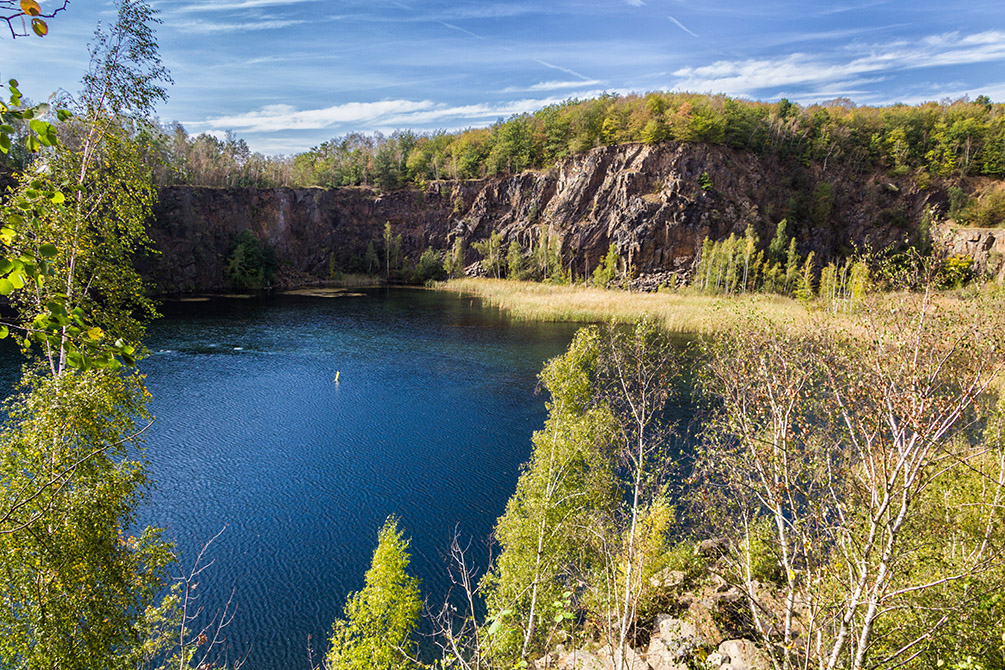 Steinbruch Ammelshain bei Leipzig