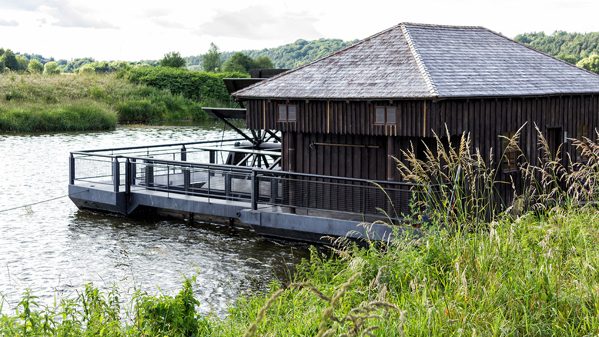 Schiffsmühle Höfgen bei Grimma